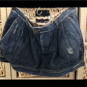 Miss Sixty Bubble Jean Skirt